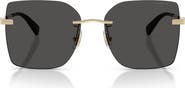 COACH 57mm Square Sunglasses