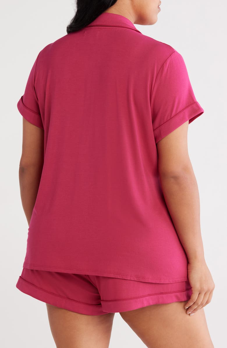 Nordstrom Moonlight Eco Short Pajamas, Alternate, color, Pink Cerise