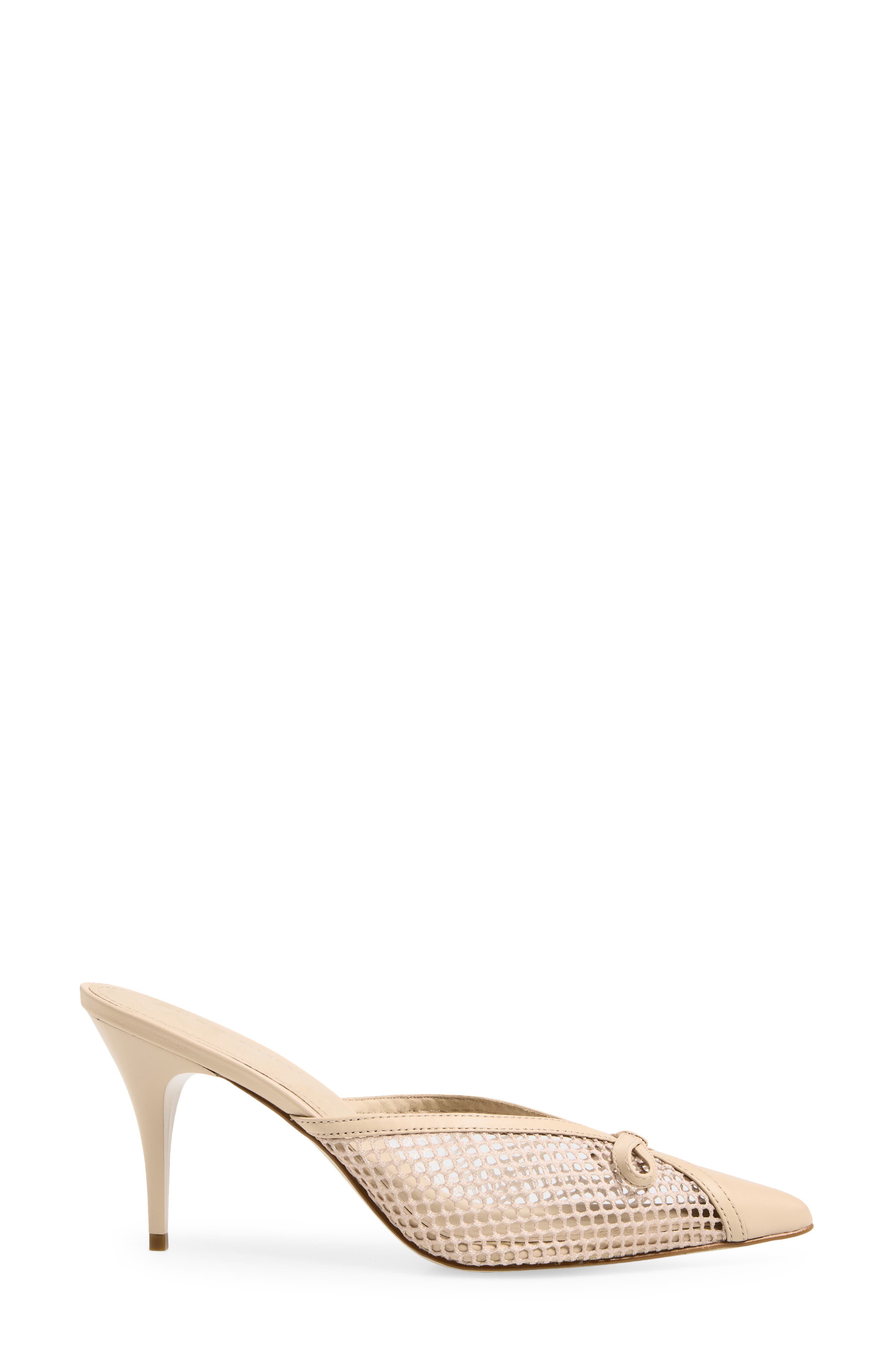 KOKO + PALENKI Peoni Pointed Toe Mule, Alternate, color, Nude Leather