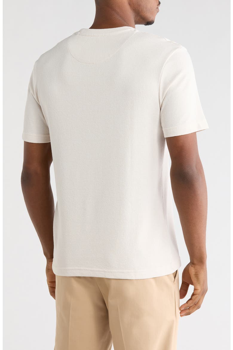 Textured T-Shirt, Alternate, color, CREAM