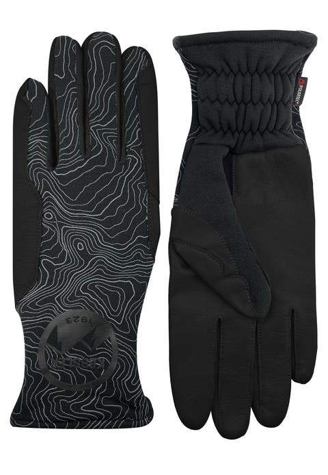 Performance Gloves with Leather Palm