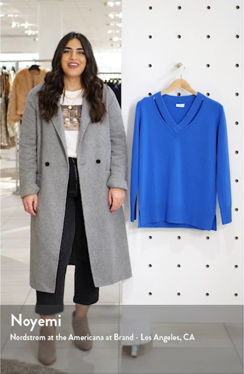 Luna Cutout Wool & Cashmere Sweater, sales video thumbnail