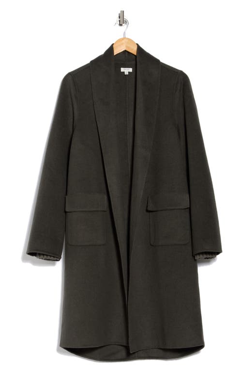 Splendid X Cella Jane Icon Shawl Collar Coat In Gray