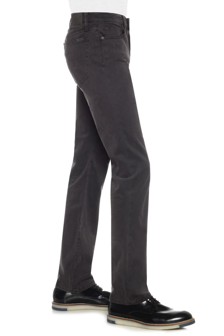 The Brixton Slim Straight Leg Chinos, Alternate, color, GREASE