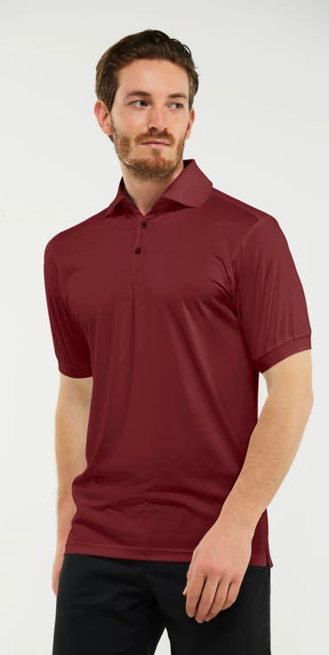 Lightweight Performance Stretch Golf Polo Shirt