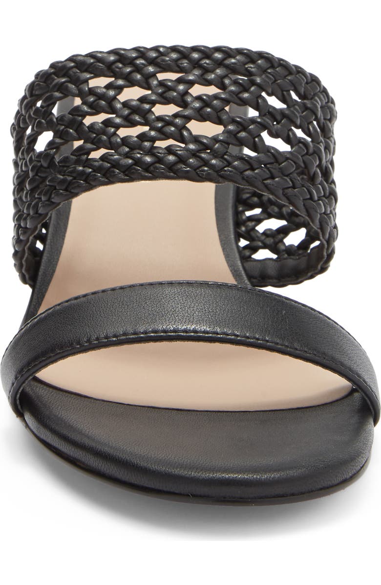 Stuart Weitzman Briar Slide Sandal, Alternate, color, Black