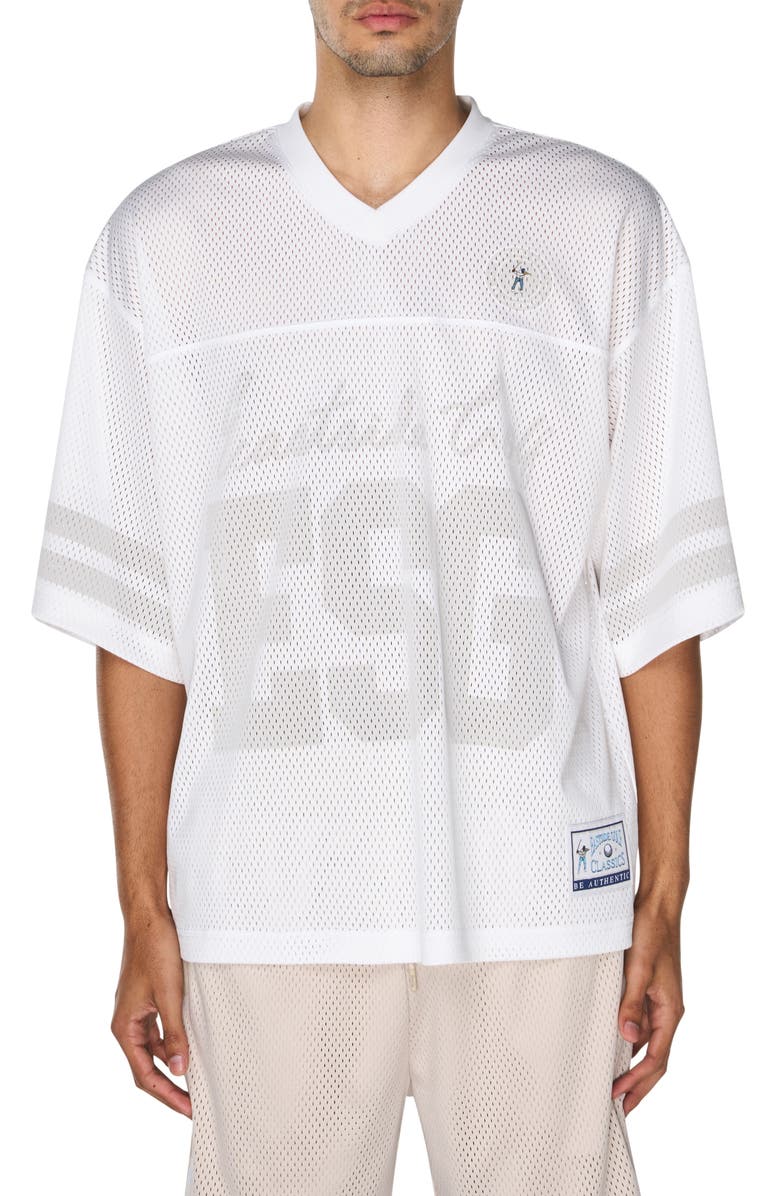 Eastside Golf Walk-On Graphic Jersey, Main, color, Bright White
