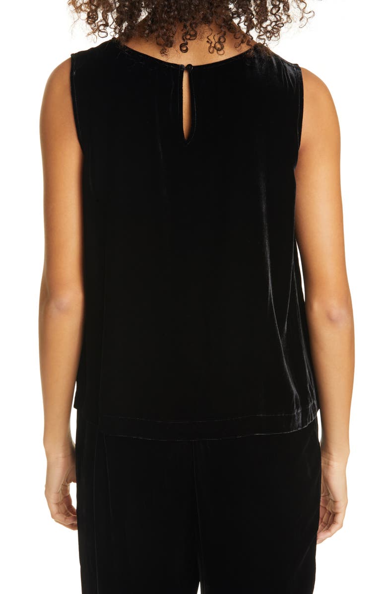 Eileen Fisher Velvet Tank Top, Alternate, color,