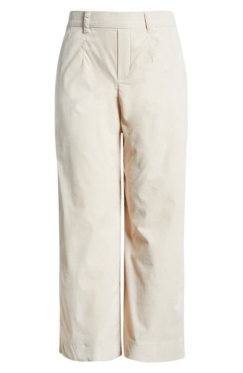 Wit & Wisdom 'ab'solution Skyrise Pull-on Wide Leg Twill Pants In Stone