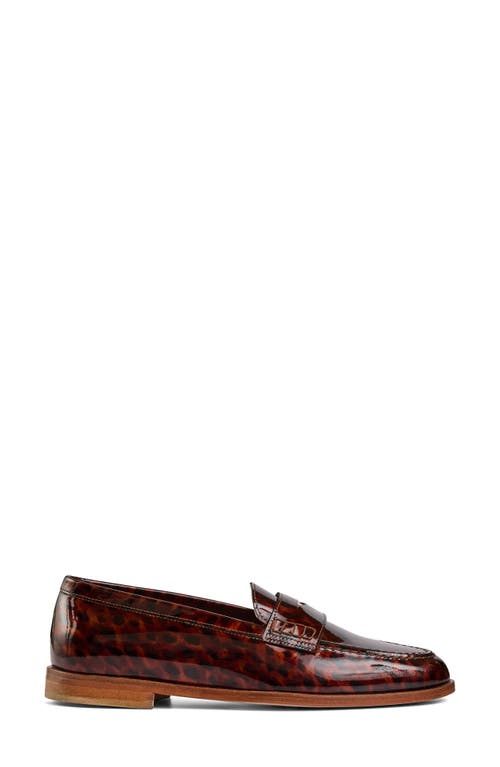 Bruno Magli Lola Penny Loafer In Burgundy