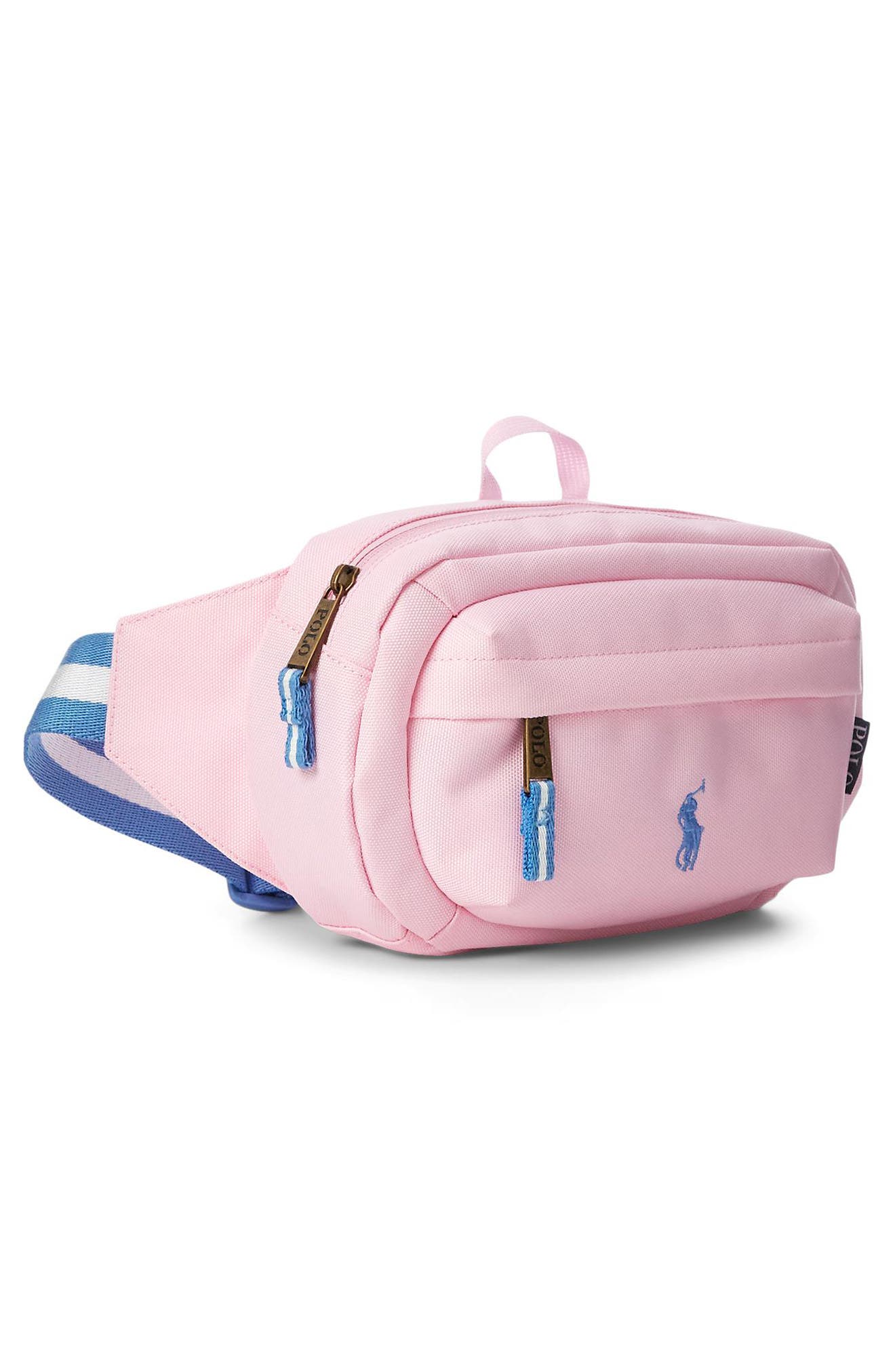 Kids Polo Crossbody Bag, Alternate, color, CARMEL PINK