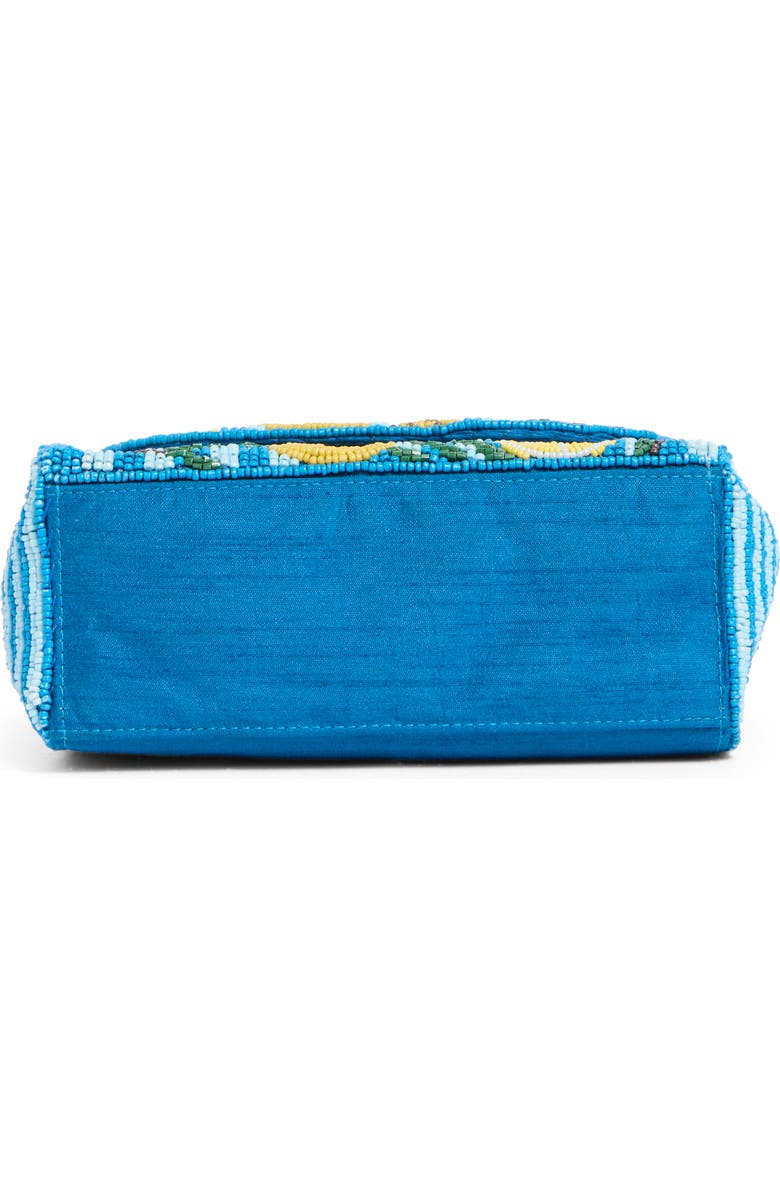 Collection XIIX Beaded Lemon Top Handle Bag, Alternate, color, Blue Multi