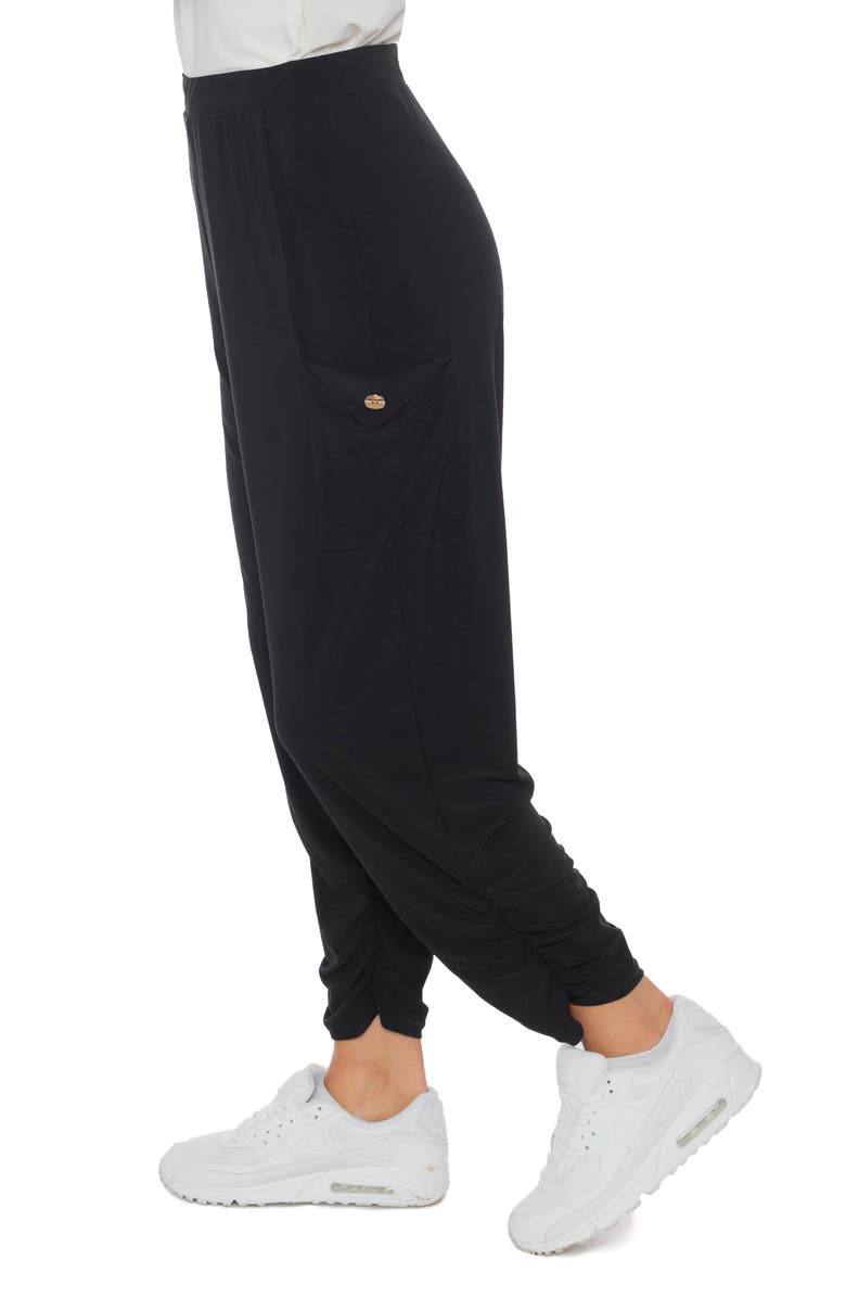 TASH AND SOPHIE Pocket Joggers, Alternate, color, Black