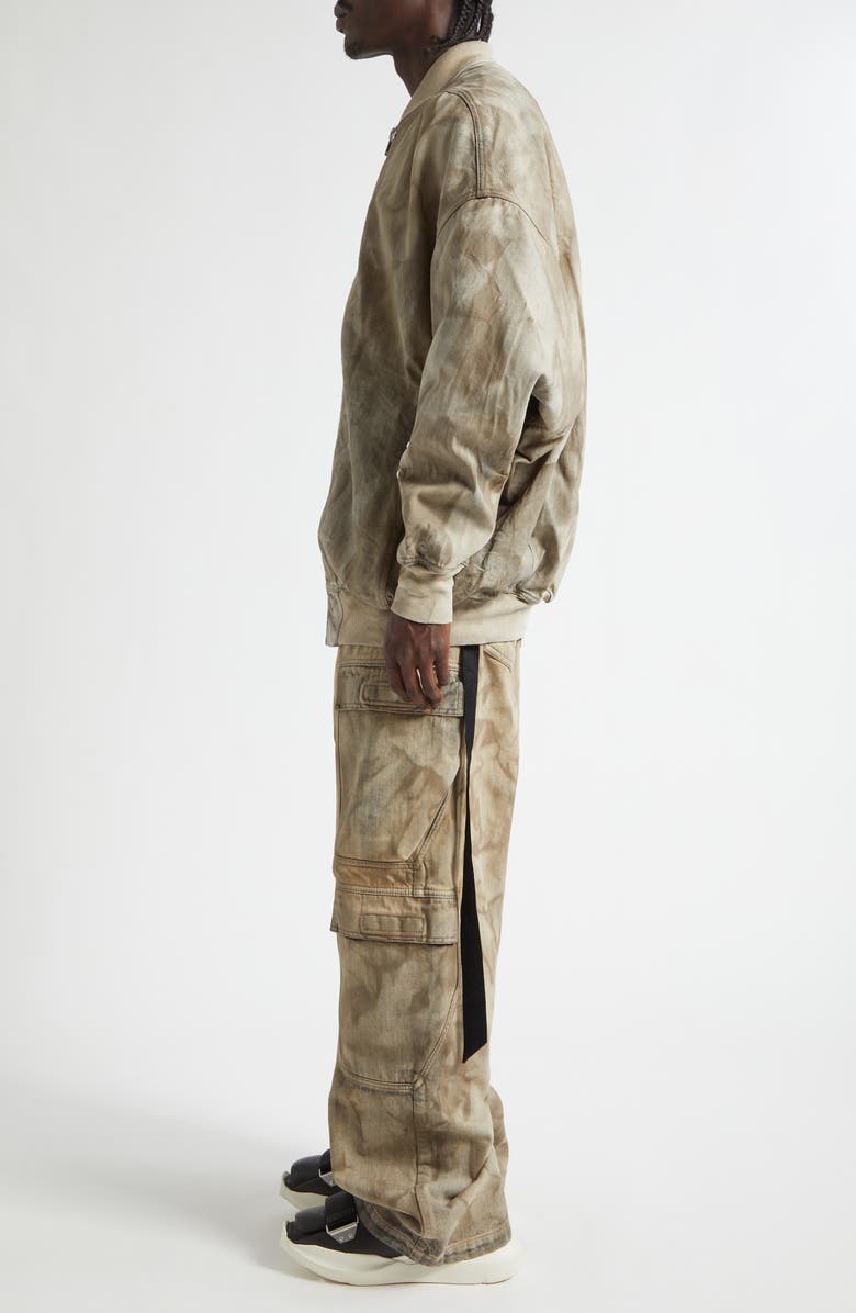 Rick Owens DRKSHDW Jumbo Flight Jacket, Alternate, color, Dust