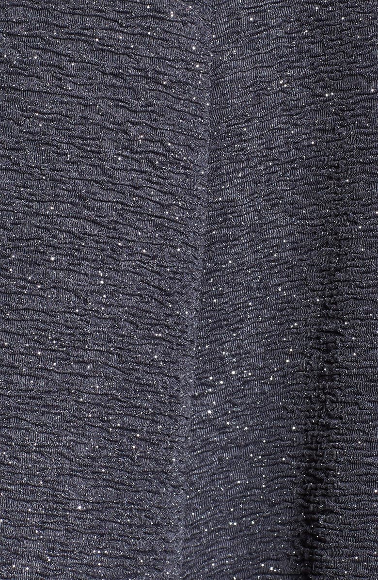 Eliza J Embellished Glitter Knit Fit & Flare Dress, Alternate, color, 