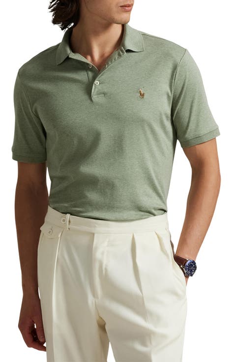 Solid Cotton Jersey Polo