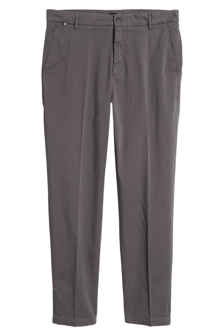 Kane Cotton Blend Chinos, Alternate, color, MEDIUM GREY