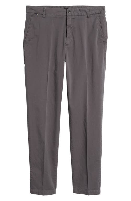 Hugo Boss Kane Cotton Blend Pants In Gray