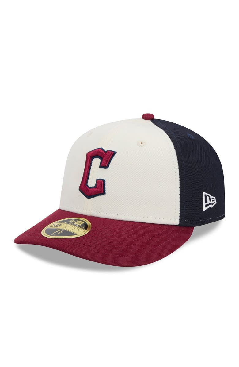 New Era Men's New Era  White/Red Cleveland Guardians 2024 City Connect Low Profile 59FIFTY Fitted Hat, Main, color, White