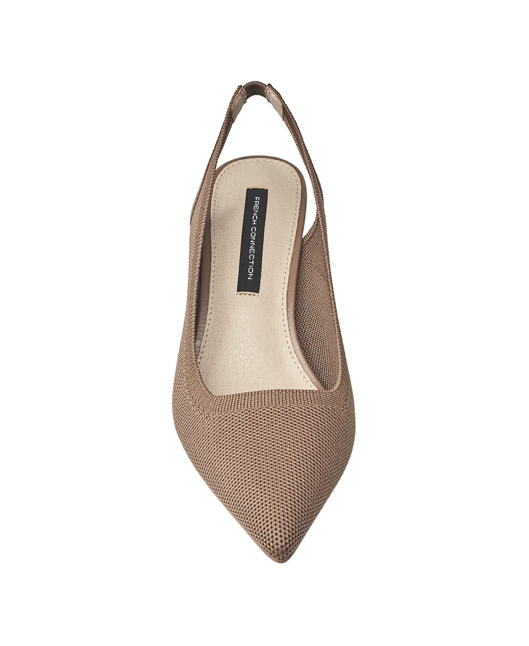 French Connection Viva Slingback Heel, Alternate, color, Cafe