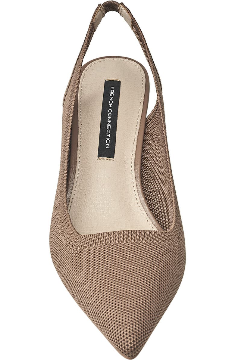 French Connection Viva Slingback Heel, Alternate, color, Cafe