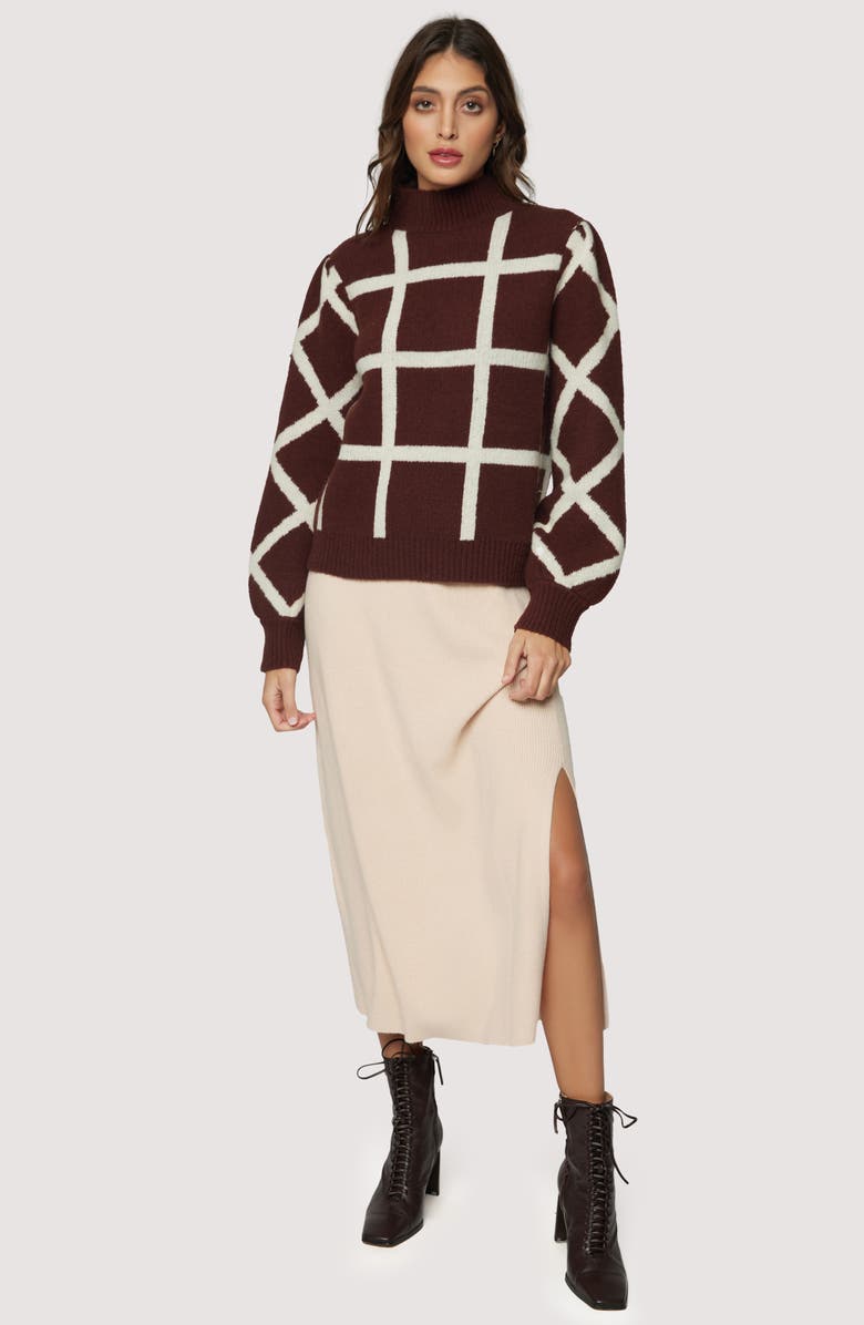 Lost + Wander Off the Grid Sweater, Alternate, color, 