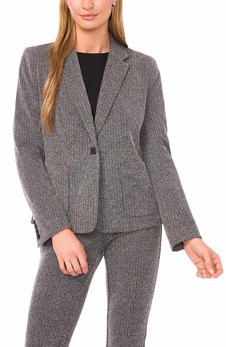 Halogen® Herringbone Blazer