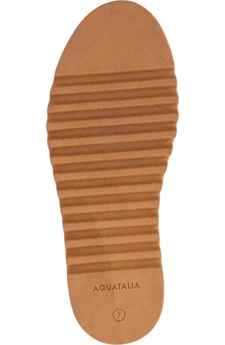 Aquatalia Amata Genuine Shearling Lined Weatherproof Mule, Alternate, color, Ecru