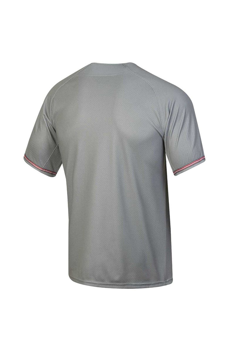 Under Armour Men's Under Armour Gray Utah Utes Replica Baseball Jersey, Alternate, color, Gray