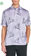 CONSTRUCT Regular Fit Flying Pigs Recycled Performance Golf Polo
