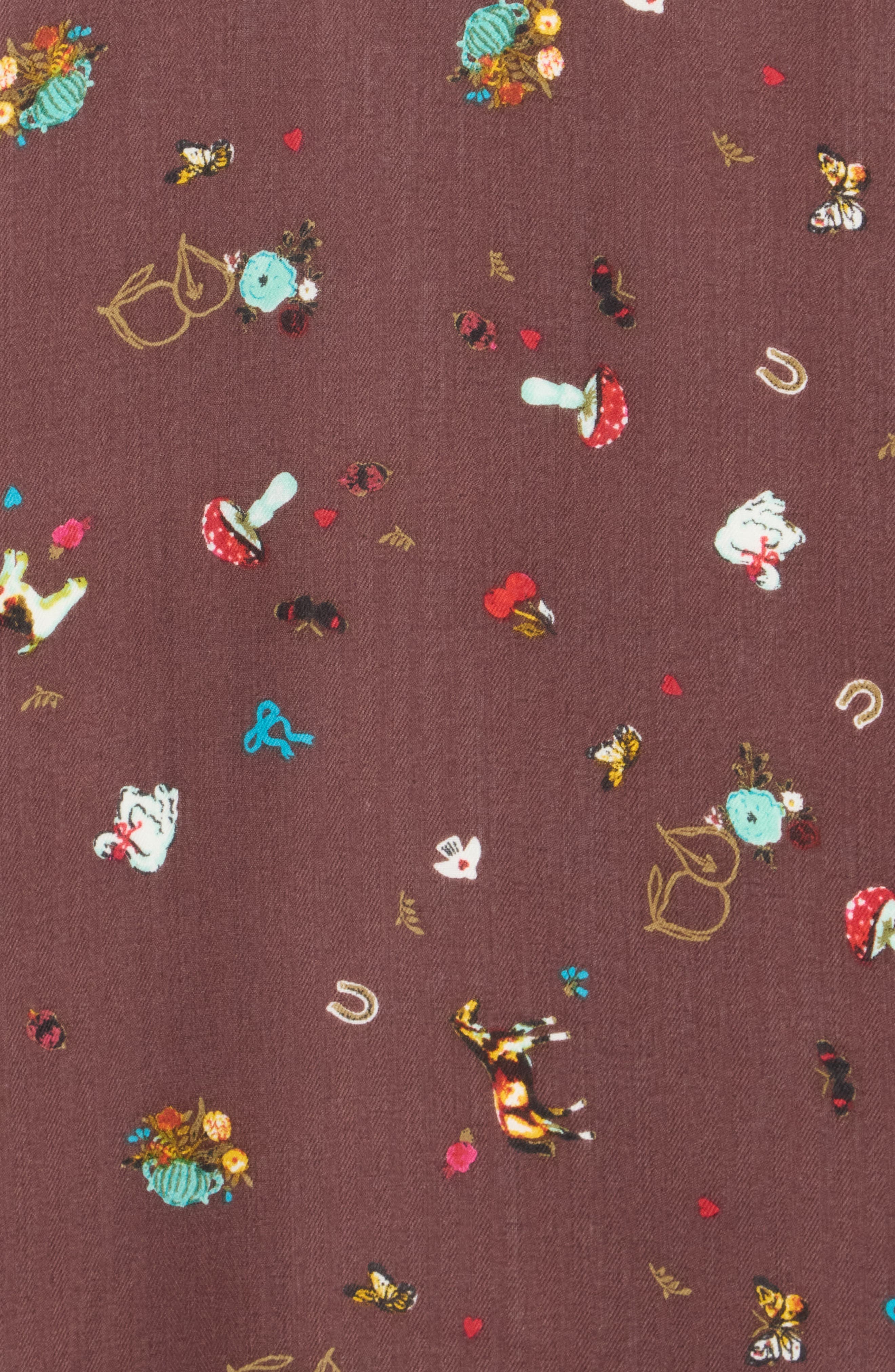 Whimsical Square Scarf