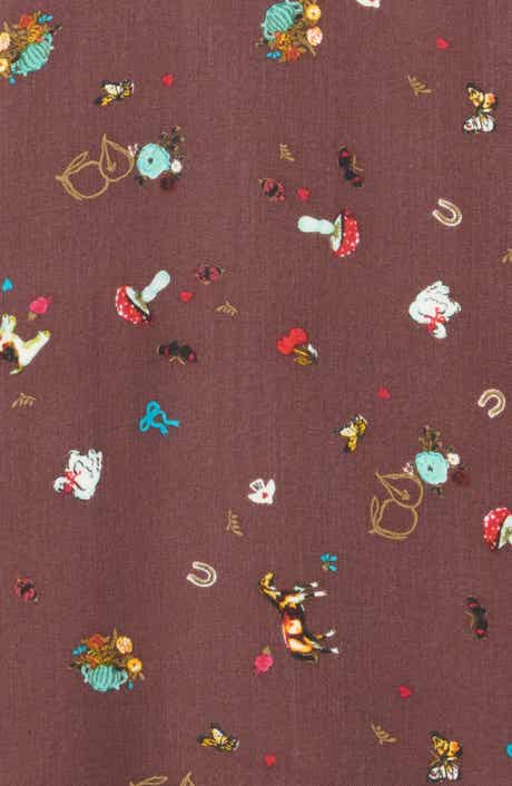 Whimsical Square Scarf