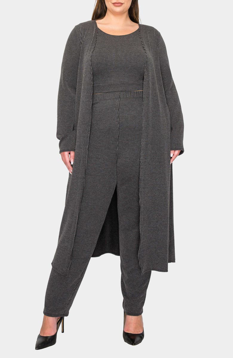 L I V D Luna 3-Piece Rib Lounge Set, Alternate, color,