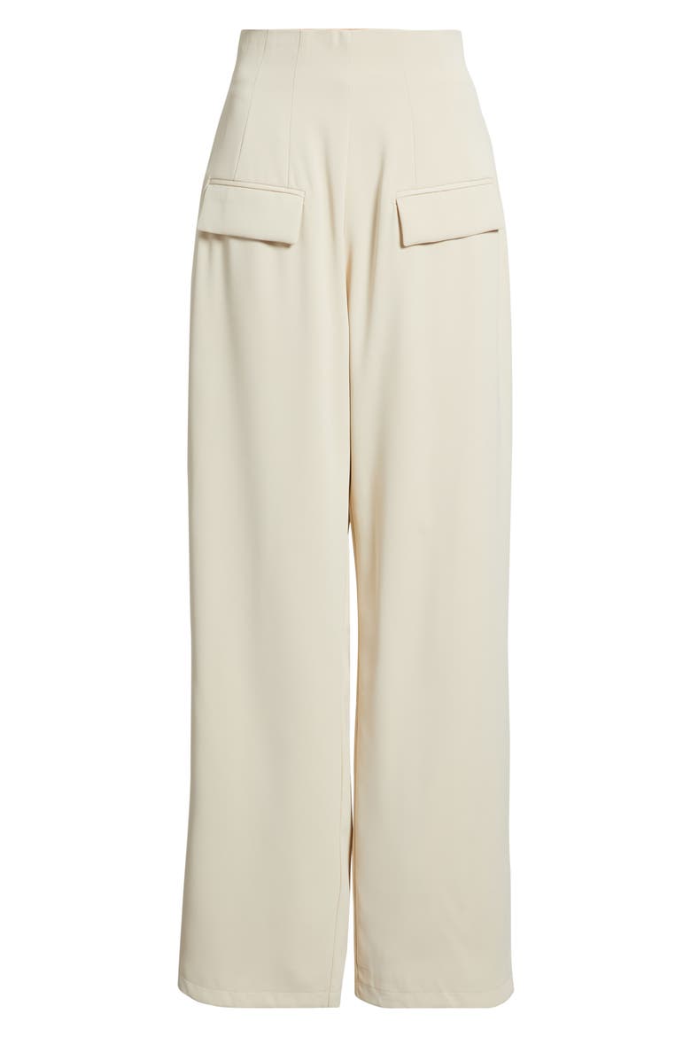 The Ultimate Muse High Waist Wide Leg Pants, Alternate, color, OAT