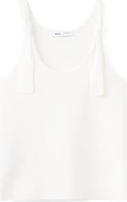 MANGO TEEN Kids' Knotted Strap Tank Top