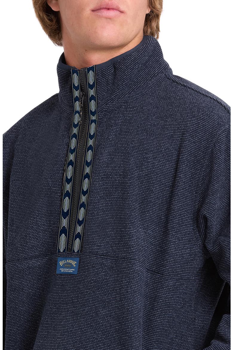 Fontier Mock Neck Pullover, Alternate, color, TRUE NAVY