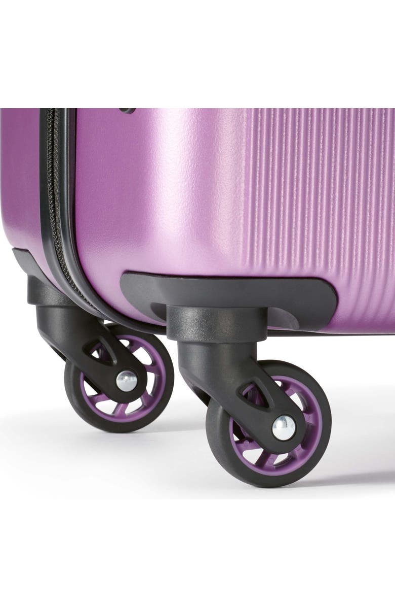 Calvin Klein Vision 3 Piece Luggage Set, Alternate, color, Amethyst