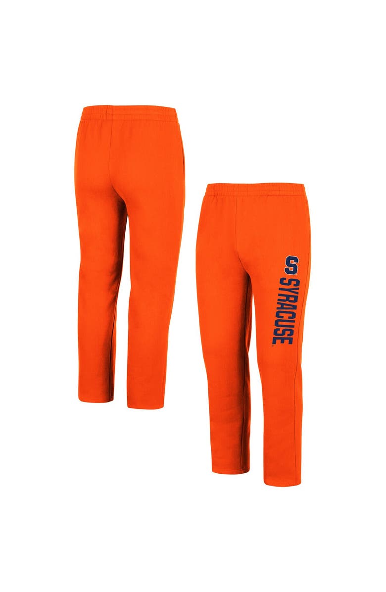 COLOSSEUM Men's Colosseum Orange Syracuse Orange Fleece Pants, Main, color, 