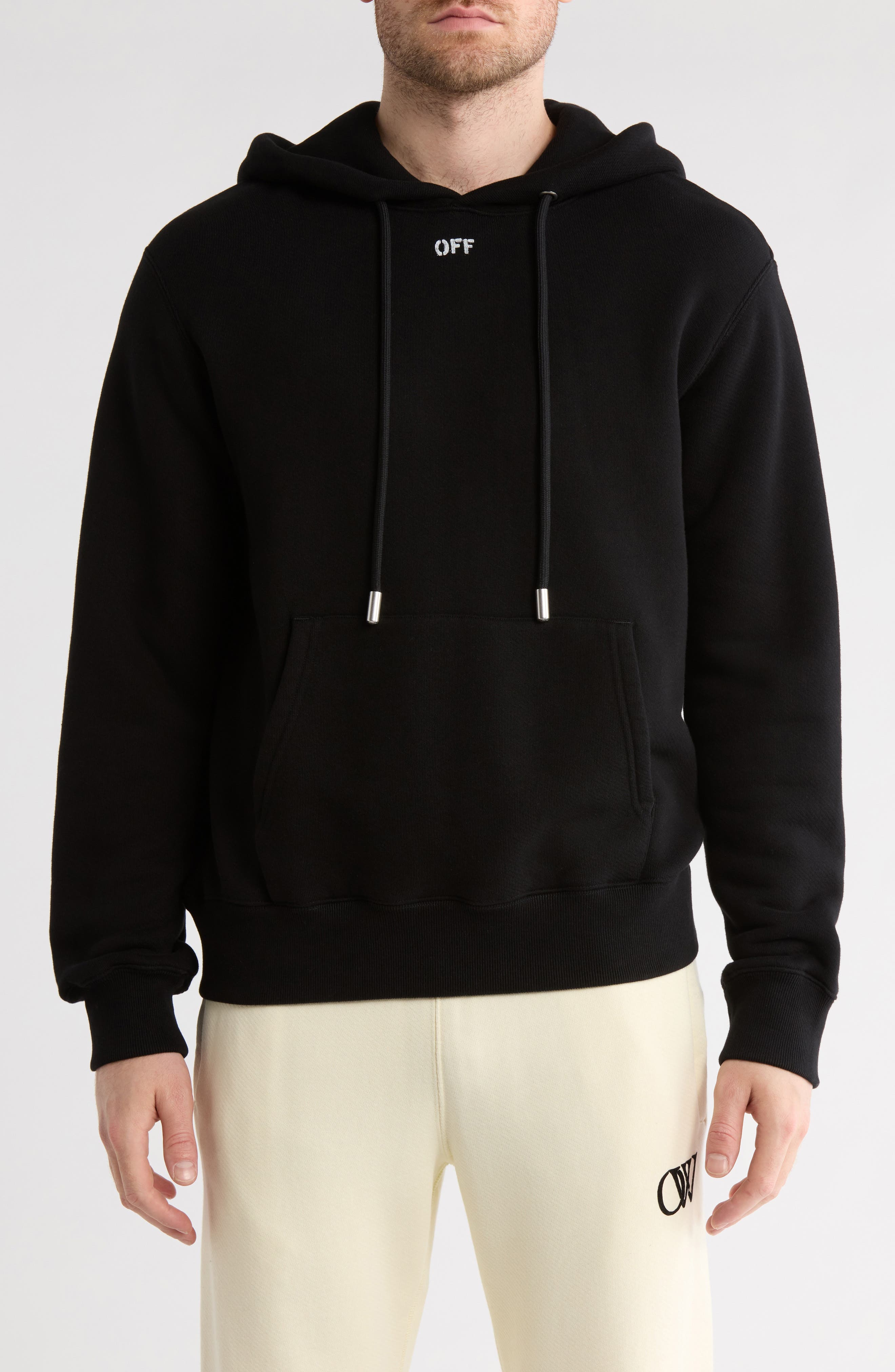 Off-White Brick Arrow Slim Cotton Hoodie