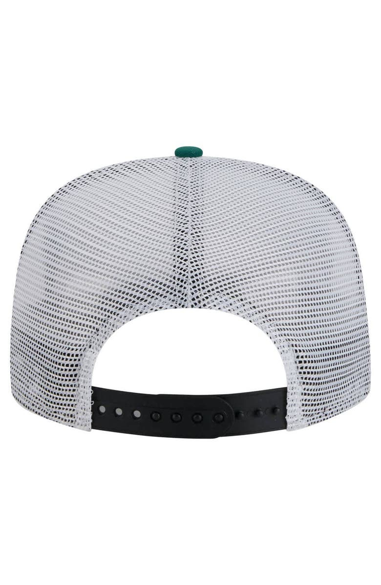 New Era Men's New Era Green/Black New York Jets Throwback Dye Golfer Snapback Hat, Alternate, color, Green