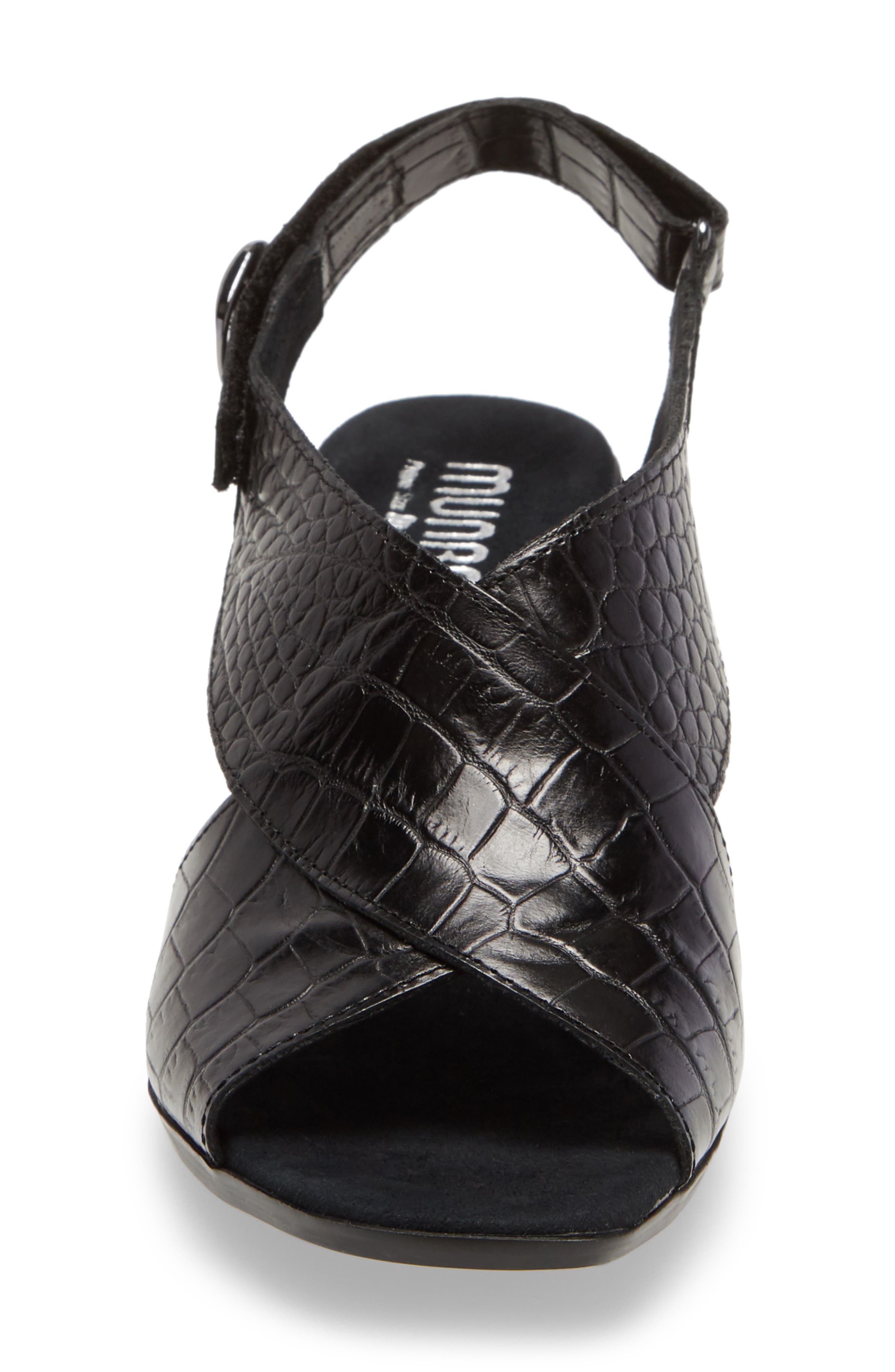 Munro Laine Block Heel Sandal - Multiple Widths Available, Alternate, color, 