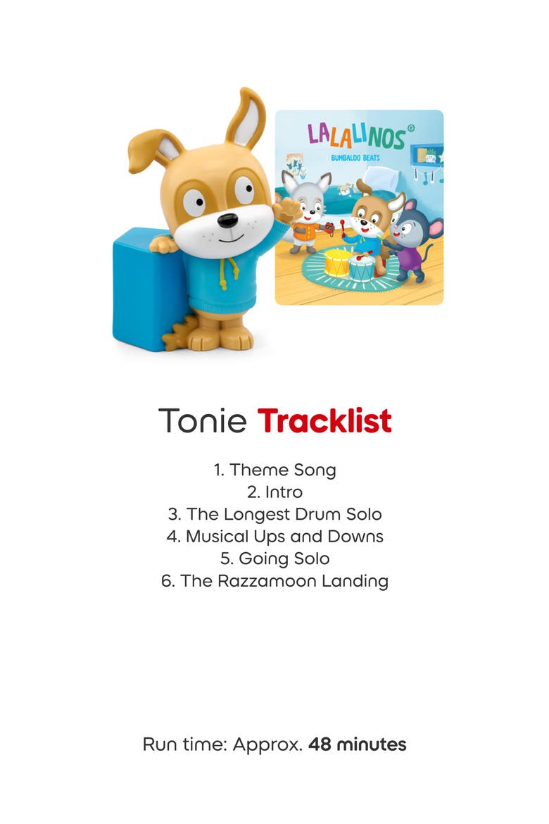 Lalalinos 3-Pack Tonie Character Bundle, Alternate, color, MULTI