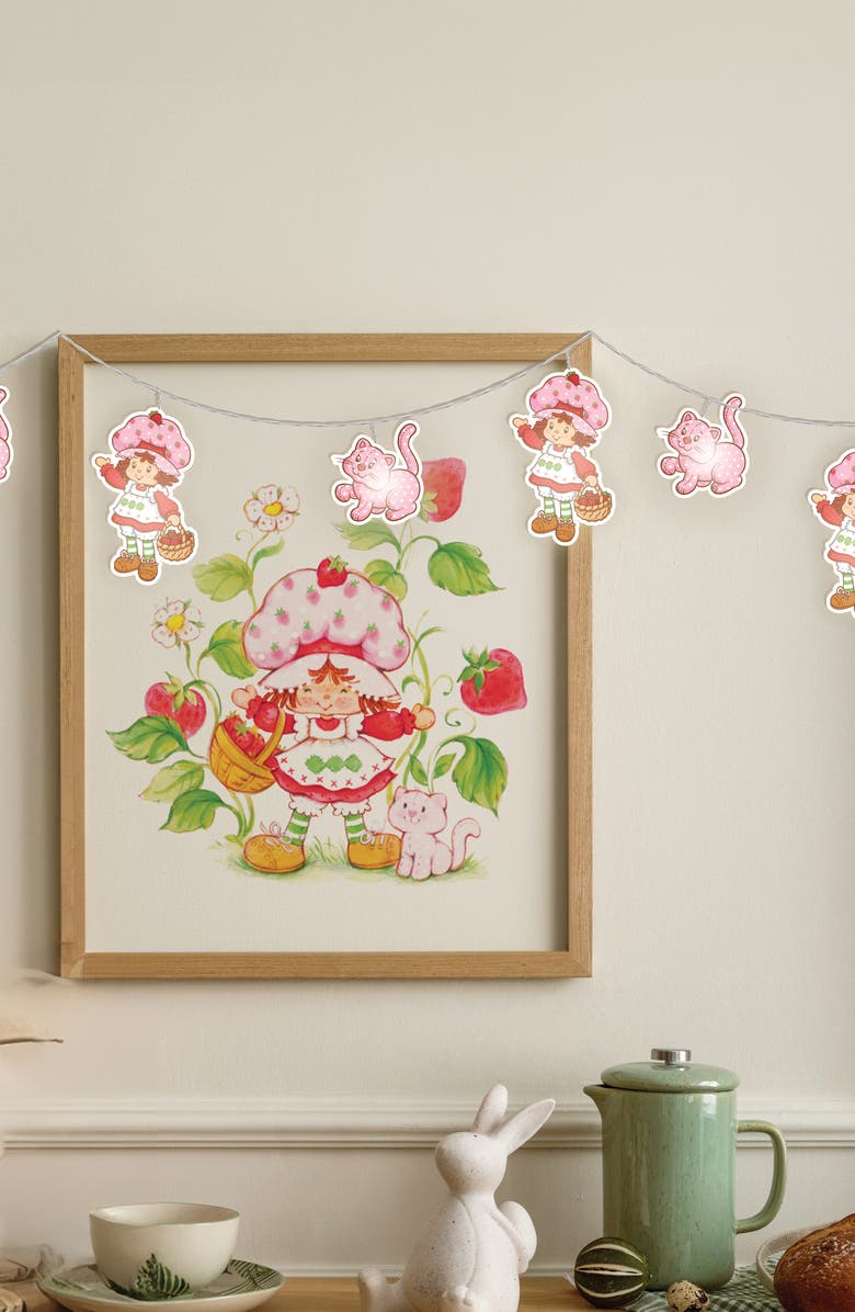 Innovibe Strawberry Shortcake Wall Lights, Alternate, color, Red Pink