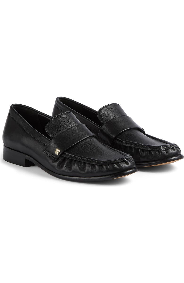 LK Bennett Adira Stud Loafer, Main, color, Black