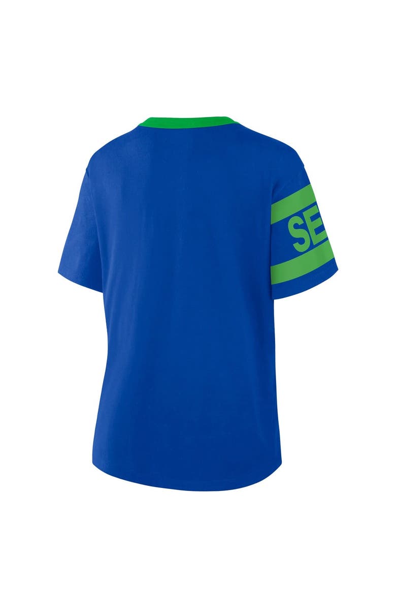 FANATICS Women's Fanatics Blue Seattle Sounders FC Defender Pairing Legacy T-Shirt, Alternate, color, 
