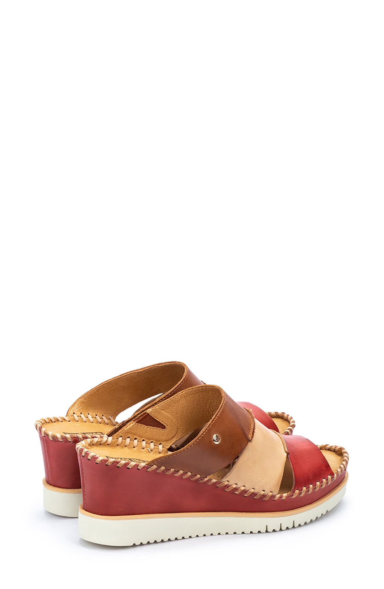 Aguadulce Strappy Wedge Sandal, Alternate, color, CHERRY