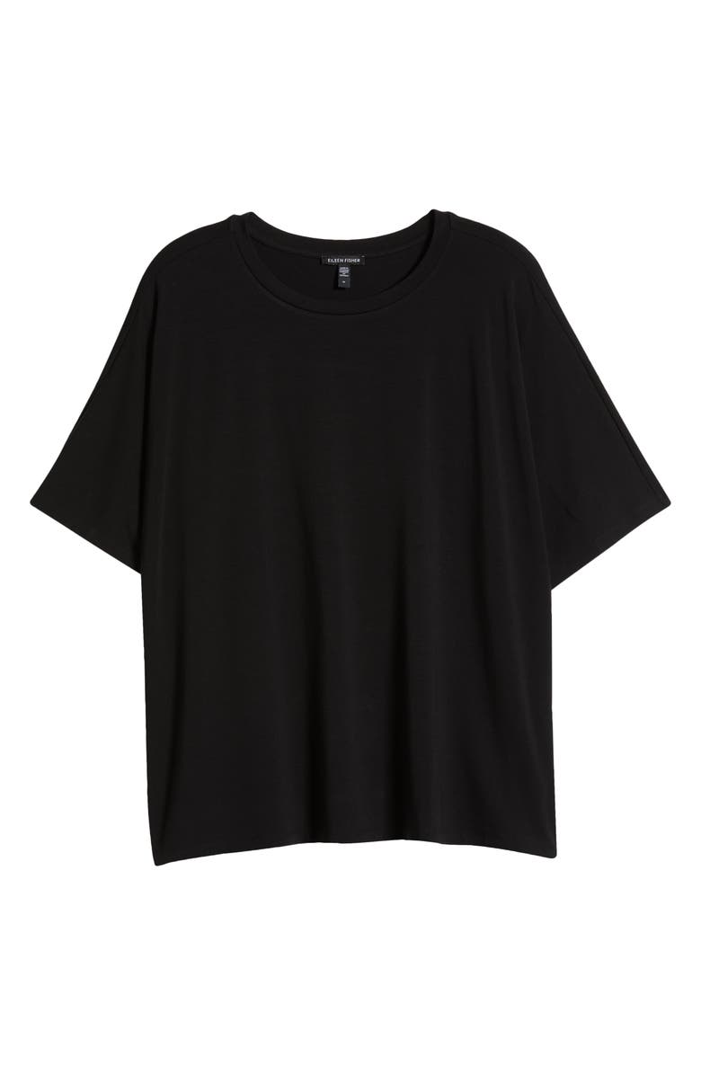 Eileen Fisher Crewneck Boxy T-Shirt, Alternate, color, 