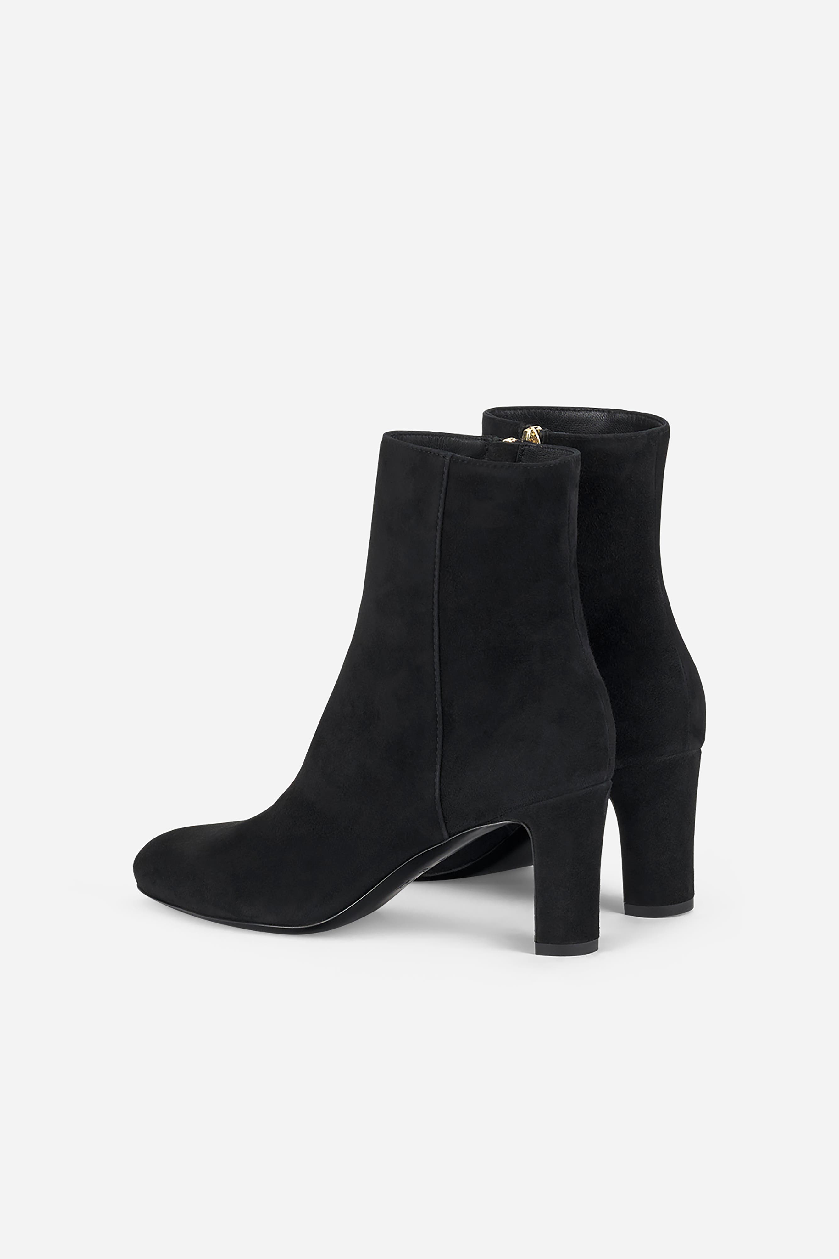 AGL Ginny Bootie Heeled Ankle Boot, Alternate, color, Black