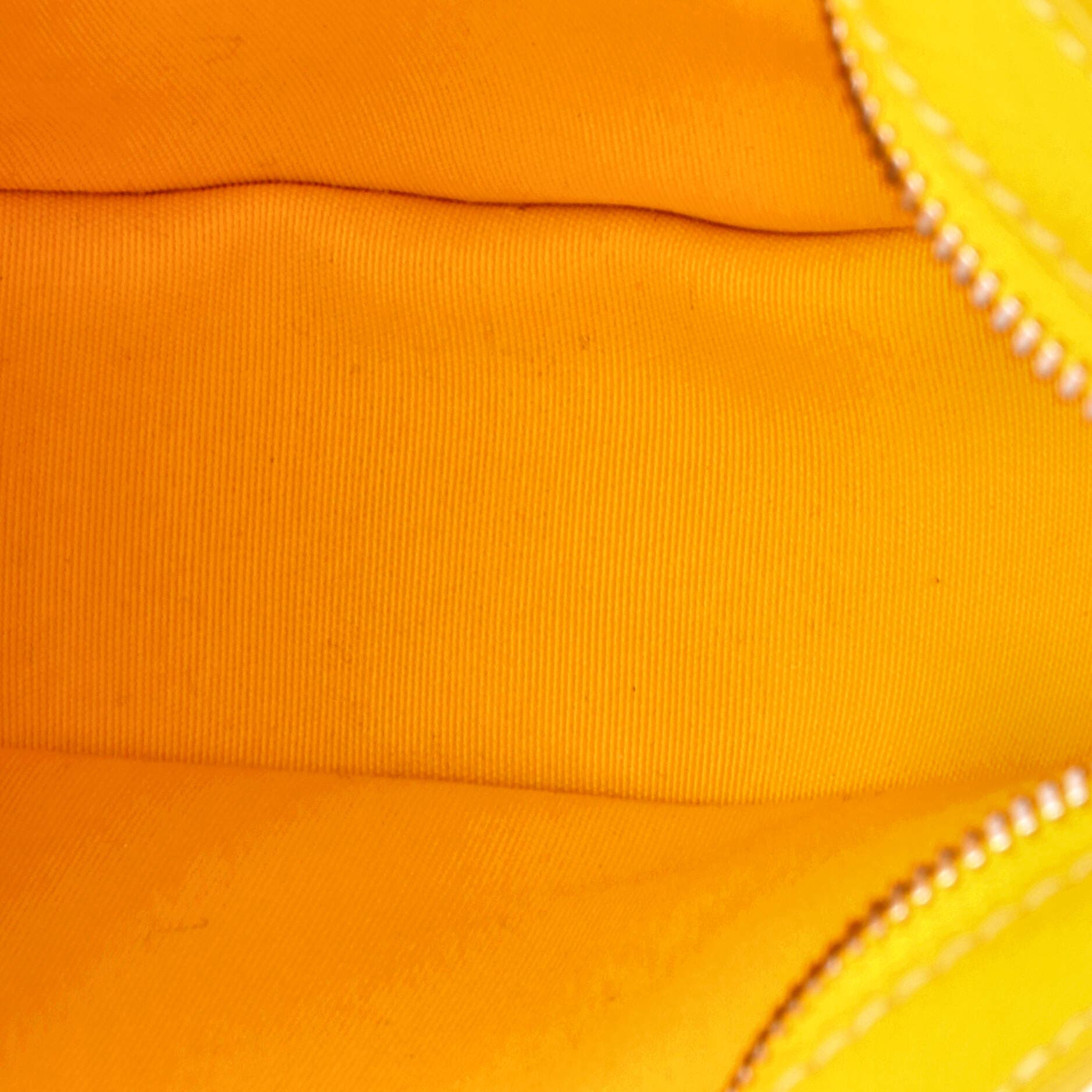 Hirondelle Shoulder Bag Coated Canvas and Leather, Alternate, color, Yellow