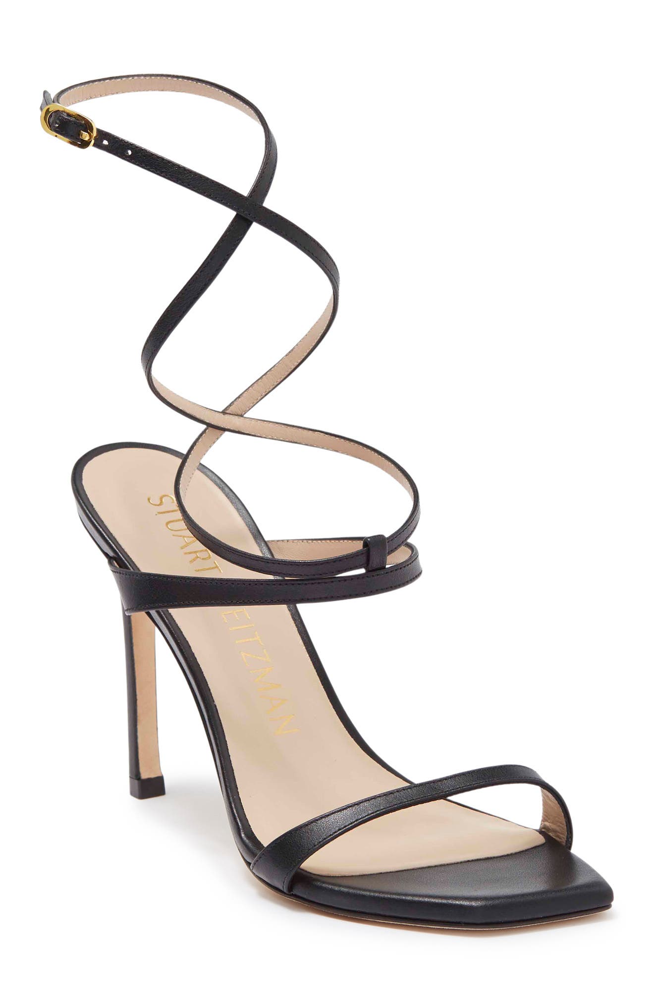 Stuart Weitzman Ellsie Strappy Sandal - Wide Width Available, Main, color, 